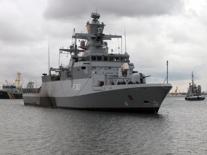 Korvette "Erfurt" läuft zum UNIFILEinsatz aus Presseportal