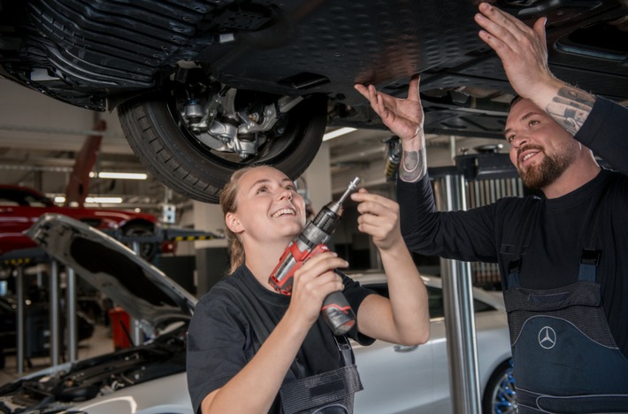 Check-up für eine Zukunft bei Mercedes-Benz in Frankfurt/Offenbach