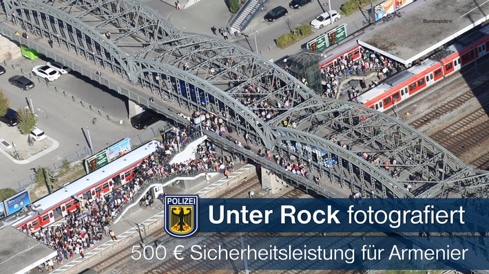 Bundespolizeidirektion München: Sexuelle Belästigung an der Hackerbrücke - 63-Jährigem kommt unter den Rock fotografieren teuer zu stehen