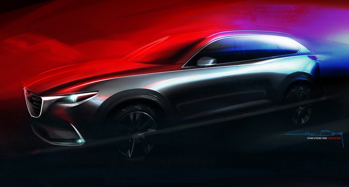 Weltpremiere für den neuen Mazda CX-9 auf der Los Angeles Auto Show