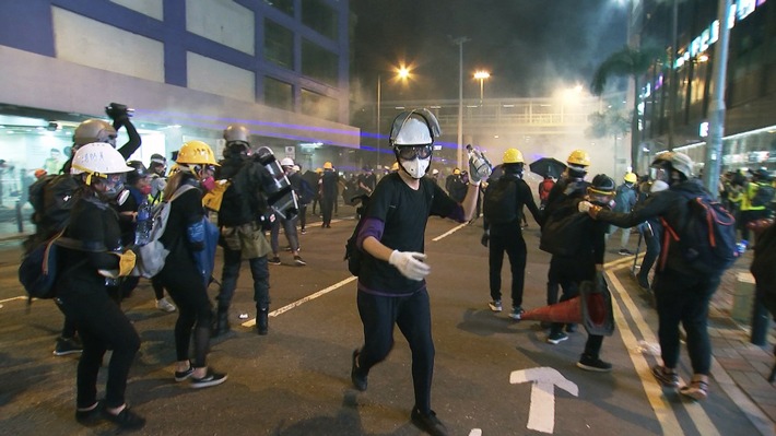 "Kampf um Hongkong" - "auslandsjournal"-Doku im ZDF (FOTO)