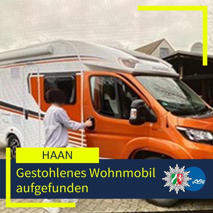 POL-ME: Gestohlenes Wohnmobil wieder aufgefunden - 2509046