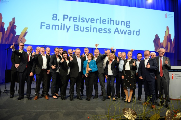 Wilhelm Schmidlin AG remporte le Family Business Award 2019