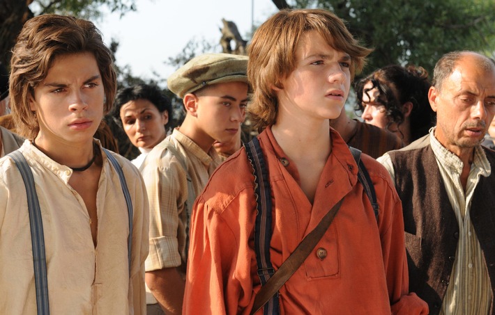 "Tom Sawyer & Huckleberry Finn" als Neuverfilmung / Free-TV-Premiere des Jugendbuch-Klassikers im ZDF (FOTO)