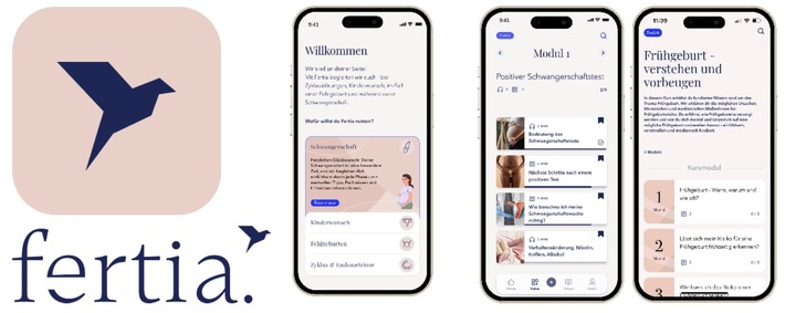 Einfühlsame App begleitet und unterstützt Frauen / Besins Healthcare Germany fördert digitale Begleitung in der Schwangerschaft