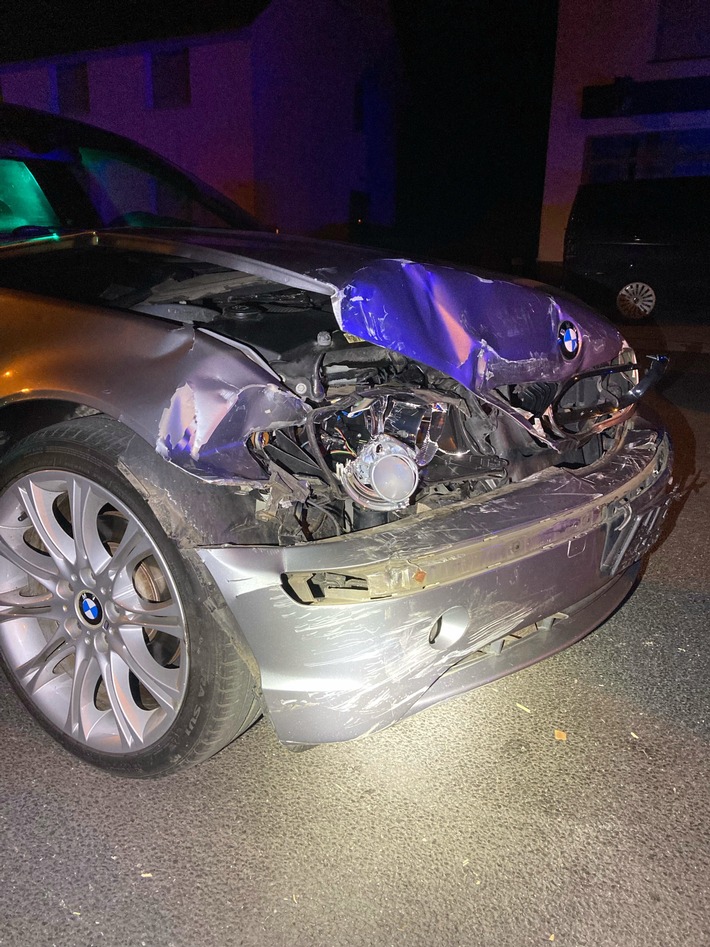 POL-BI: Unfallflucht nur kurzzeitig gelungen