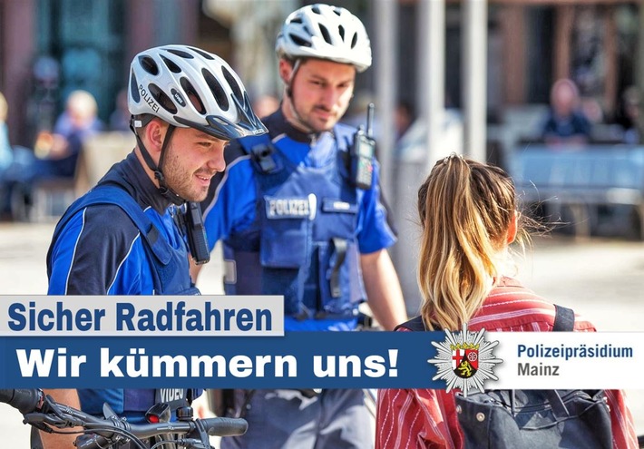 POL-PPMZ: Mainz-Bretzenheim - Kontrolle des Radverkehrs