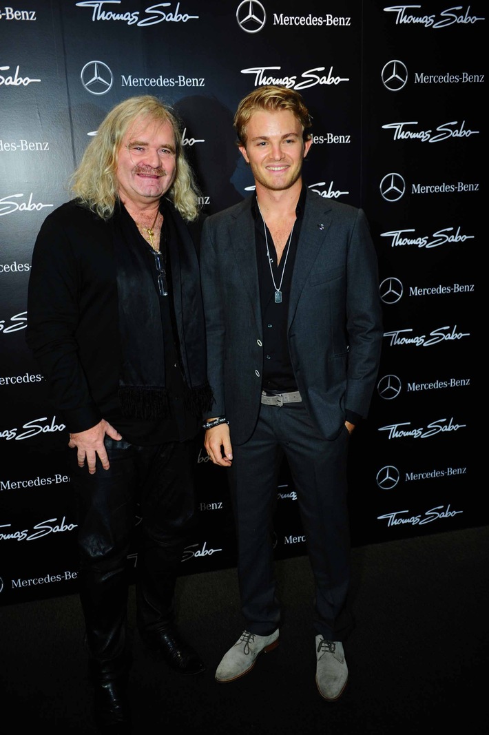 Nico Rosberg wird das neue Gesicht der REBEL AT HEART Kampagne 2014 von THOMAS SABO (BILD)