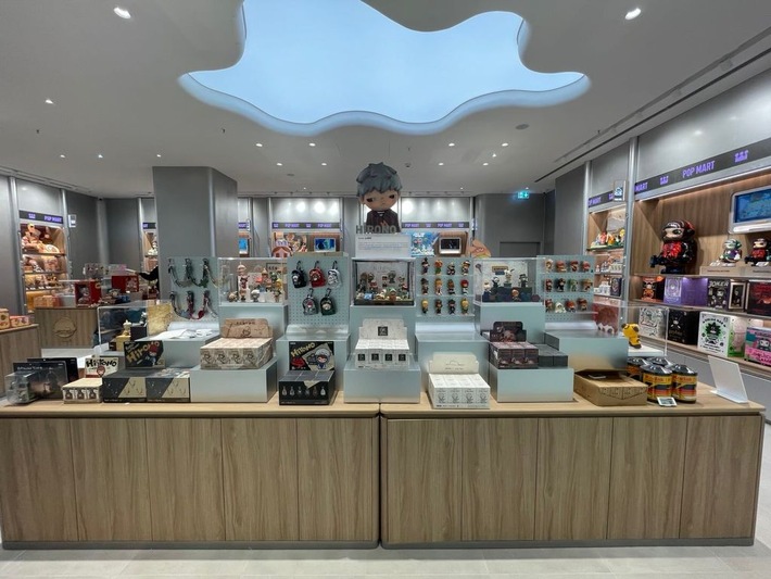 Pop Mart vergrößert Shop im ALEXA auf 335 Quadratmeter