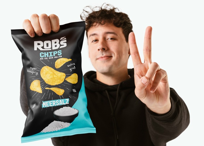 Influencer CrispyRob bringt neue Sorte seiner Kesselchips "Rob