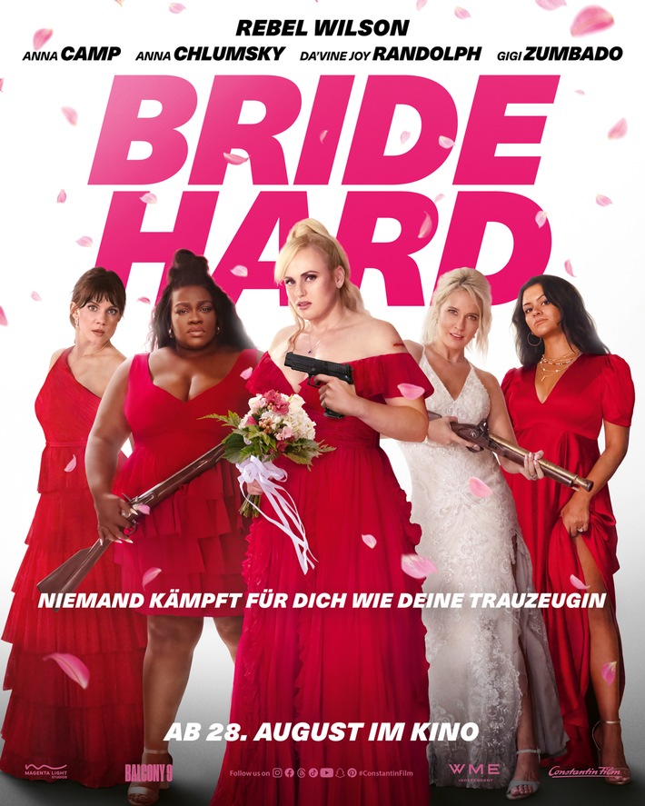 Rebel Wilson als Trauzeugin der etwas anderen Art: BRIDE HARD / Ab 28. August 2025 im Kino!