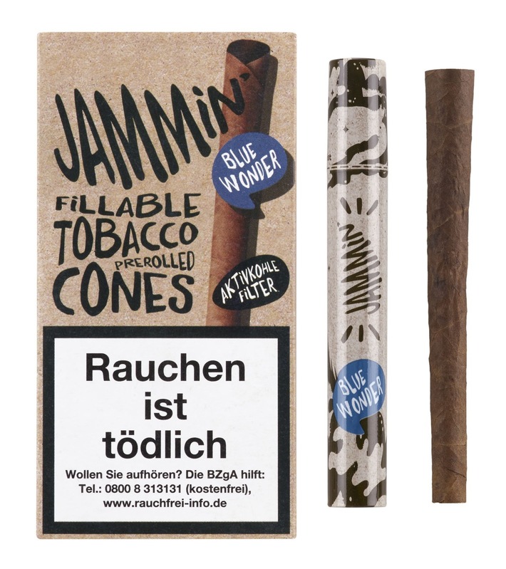 Jammin‘ Tobacco Cones mit Naturdeckblatt – eine echte Ansage
