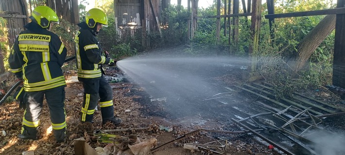 Feuerwehr MTK: 14 Einsätze, Großbrand-Unterstützung und intensive Ausbildung: Anspruchsvolle Tage für die Hattersheimer Feuerwehren