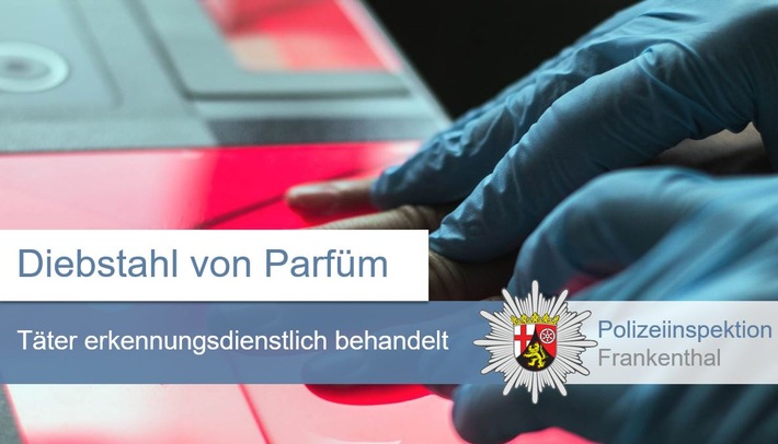 POL-PDLU: Festnahme nach Diebstahl von Parfümartikeln im Wert von 560 Euro
