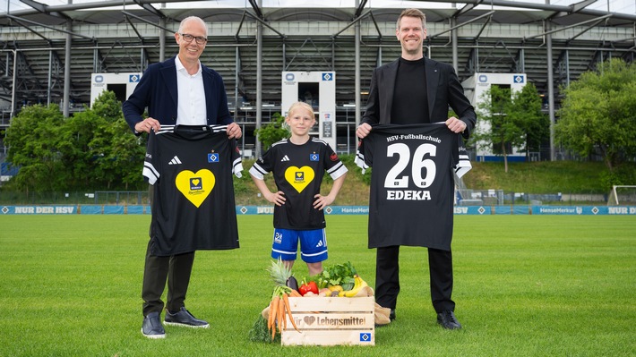 Langfristige Partnerschaft vereinbart: EDEKA wird offizieller Ernährungspartner des HSV