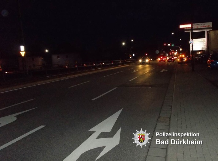 POL-PDNW: (Bad Dürkheim) -  Motorradfahrer bei Unfall verletzt