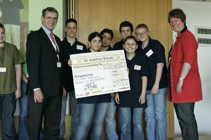 So mobil ist Schule  kreative Power für die Zukunft
Hessische Kultusministerin und Personalvorstand der Commerzbank 
verleihen Preise für bundesweiten Schülerwettbewerb