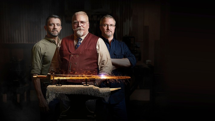 &quot;Forged in Fire - Schlag die Jury&quot;: In der neuen Wettkampf-Show von HISTORY treten Klingenschmiede gegen die Jury an