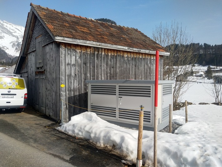 SAK Medienmitteilung: SAK schliesst Netzsanierung im Gebiet Unterwasser der Gemeinde Wilhaus-Alt St.Johann ab