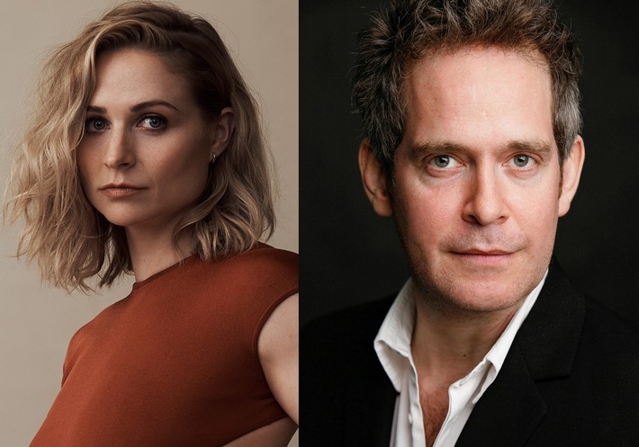 Niamh Algar und Tom Hollander spielen die Hauptrollen in der neuen Sky Original Serie &quot;Iris&quot; von Neil Cross (&quot;Luther&quot;)
