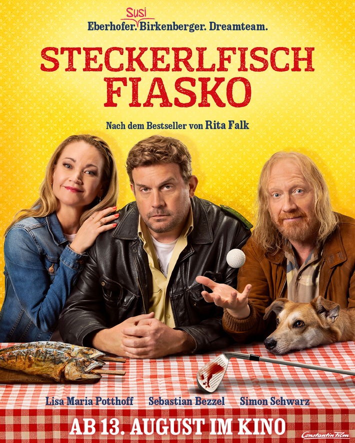 Eberhofer. Birkenberger. Susi! / - Das Dreamteam ist zurück: / STECKERLFISCHFIASKO / ab 13. August 2026 im Kino / Trailer ab sofort verfügbar