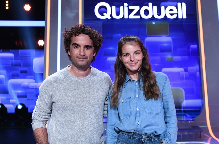 Das Erste / Power-Paar gegen den "Quizduell-Olymp": Yvonne Catterfeld und Oliver Wnuk zu Gast bei Jörg Pilawa am Freitag, 5. Juni 2020, 18:50 Uhr im Ersten