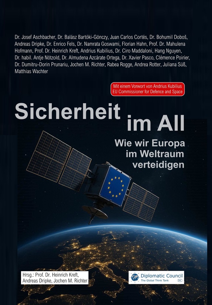 Neues Buch „Sicherheit im All – Wie wir Europa im Weltraum verteidigen“