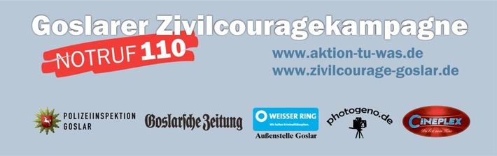 POL-GS: Goslarer Zivilcouragekampagne ehrt Alltagshelden am Tag der Kriminalitätsopfer