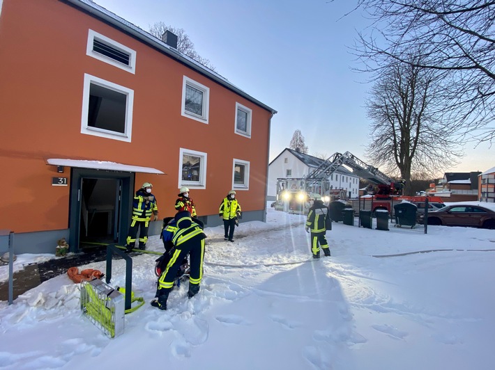 FW-BO: Zimmerbrand in Bochum Werne