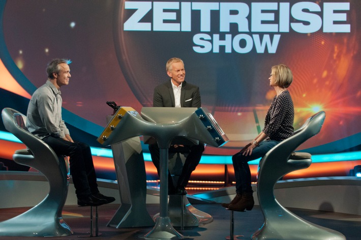 Zurück in die Zukunft - Johannes B. Kerner präsentiert "Die große Zeitreise-Show" im ZDF (BILD)