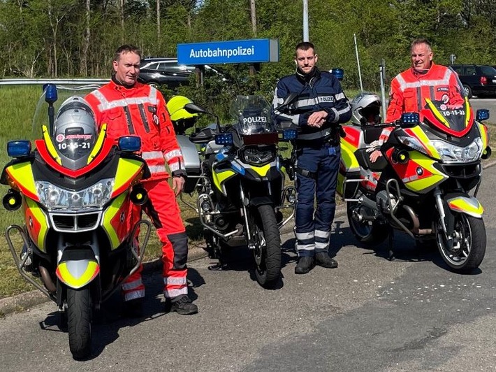 POL-FL: Motorradstreife in Zusammenarbeit mit der Johanniter Unfallhilfe