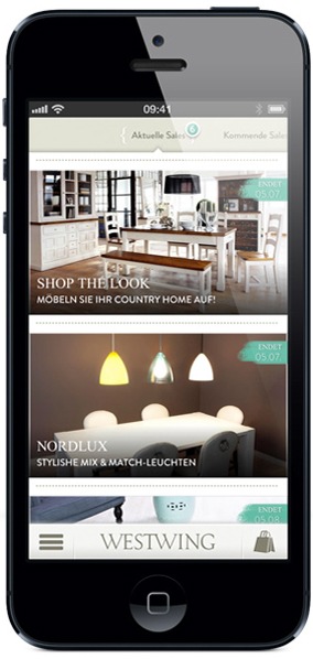 Immer stilvoll unterwegs: Möbel und Accessoires von unterwegs einkaufen - mit der neuen iPhone App für Home &amp; Living
