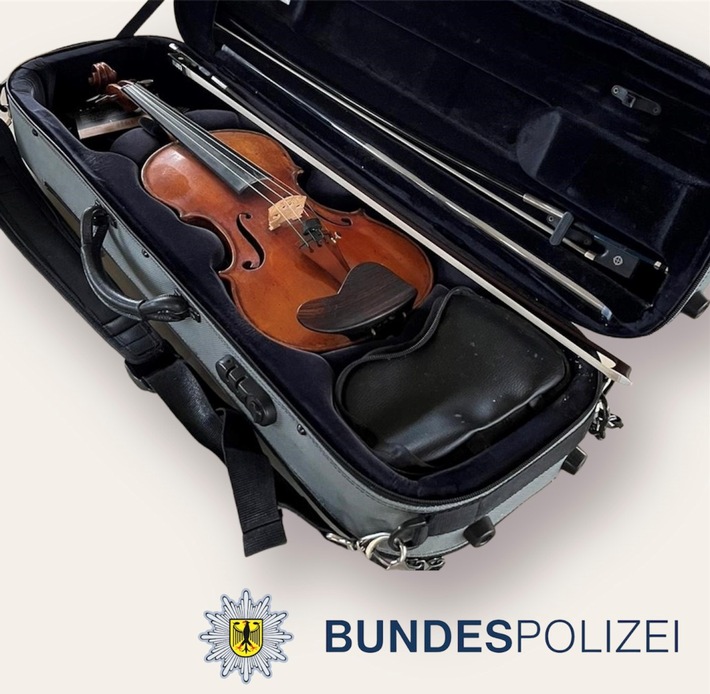 BPOLD-B: Bundespolizei stellt wertvolle Geige sicher