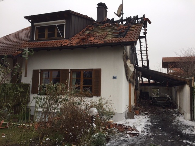 POL-PDNW: Wohnhausbrand in Meckenheim - hoher Sachschaden