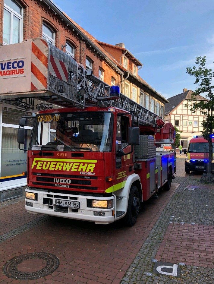 POL-HM: Defektes Küchengerät löst Feuerwehreinsatz in Bad Münder aus