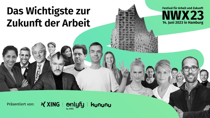 Über 100 Speaker, 9 Stunden Programm und eine Job-Messe für Studenten und Absolventinnen: So wird das Festival für Arbeit und Zukunft in Hamburg