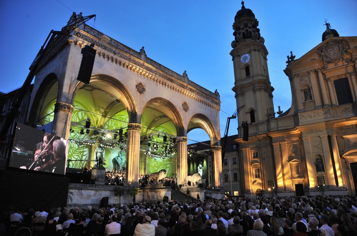 3sat-Festspielsommer live aus München: &quot;Klassik am Odeonsplatz 2017&quot;