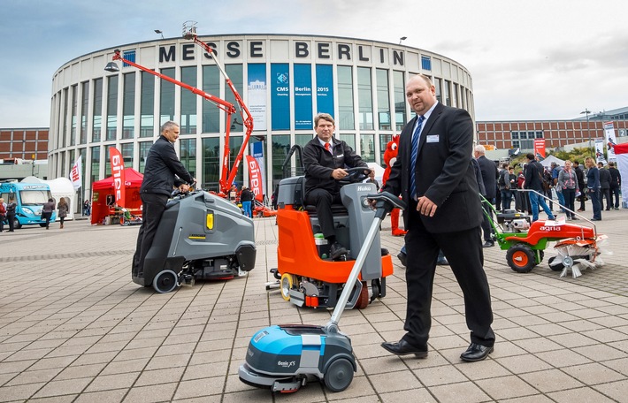 CMS 2015 Berlin - Cleaning.Management.Services / 22. bis 25. September 2015 / Vorläufiges Fazit / (Die Reinigungsfachmesse endet heute um 17 Uhr)
