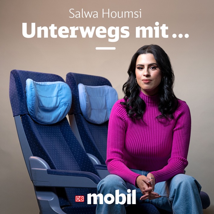 Neue Gastgeberin beim DB-MOBIL-Erfolgspodcast der Deutschen Bahn: Journalistin Salwa Houmsi moderiert zweite Staffel von &quot;Unterwegs mit...&quot;