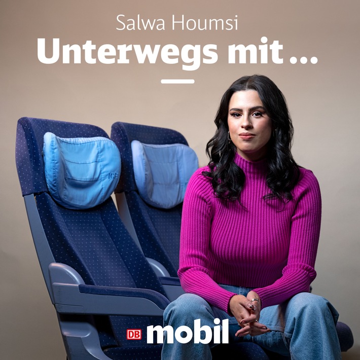 Neue Gastgeberin beim DB-MOBIL-Erfolgspodcast der Deutschen Bahn: Journalistin Salwa Houmsi moderiert zweite Staffel von "Unterwegs mit..."