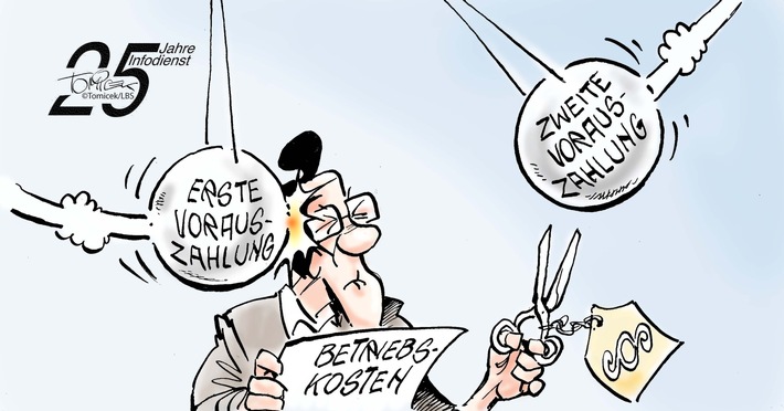Vorauszahlung nicht ständig ändern / In der Regel nur eine Anpassung pro Abrechnungszeitraum