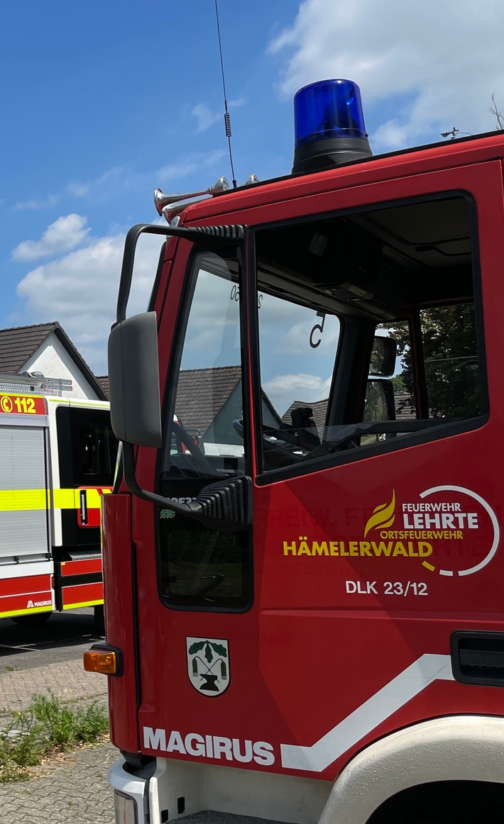 FW Lehrte: Feuerwehr Hämelerwald rettet Person nach Sturzmeldung durch eine Apple Watch