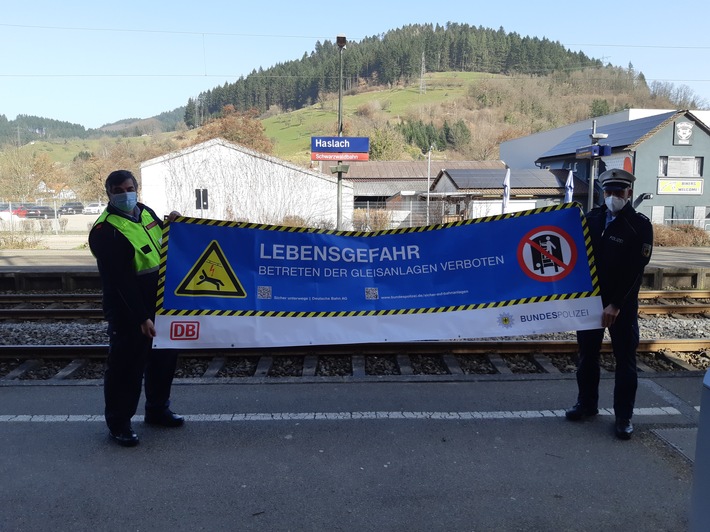 BPOLI-OG: Betreten verboten!: Bahn und Bundespolizei warnen vor Unfällen im Gleisbereich