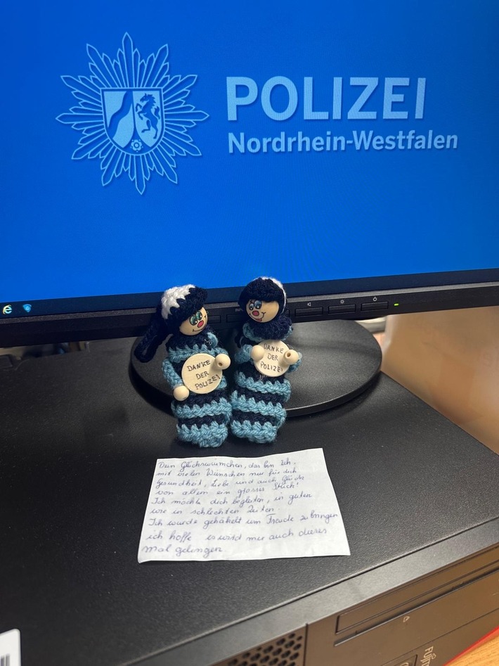 POL-D: Straelen - Rast und Tankanlage Niederdorf - Nach der Verkehrskontrolle gab es für eine Zivilstreife ein "Glückswürmchen"