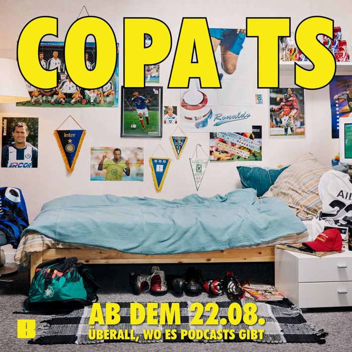 &quot;Wenn ich wirklich ehrlich zu mir bin, war dann doch / der Fußball immer meine größte Leidenschaft.&quot; Seven.One Audio vermarktet neuen Fußball-Podcast &quot;Copa TS&quot; von Tommi Schmitt und Studio Bummens