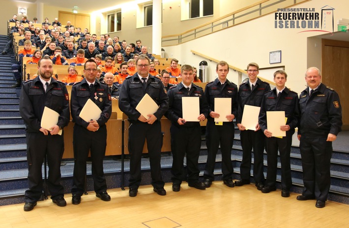 FW-MK: Jahresdienstbesprechung der Gesamtfeuerwehr der Stadt Iserlohn