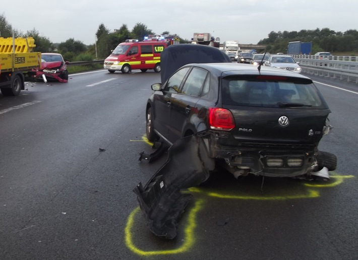 FW-DO: Unfall führt zu langem Stau auf der BAB2 im Berufsverkehr