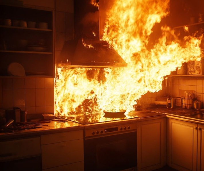 Fast jeder zweite Wohnungsbrand entsteht in der Küche - Herdwächter bieten effektiven Schutz