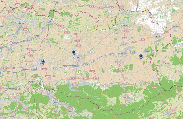 POL-SO: Kreis Soest - Wohnungseinbruchradar