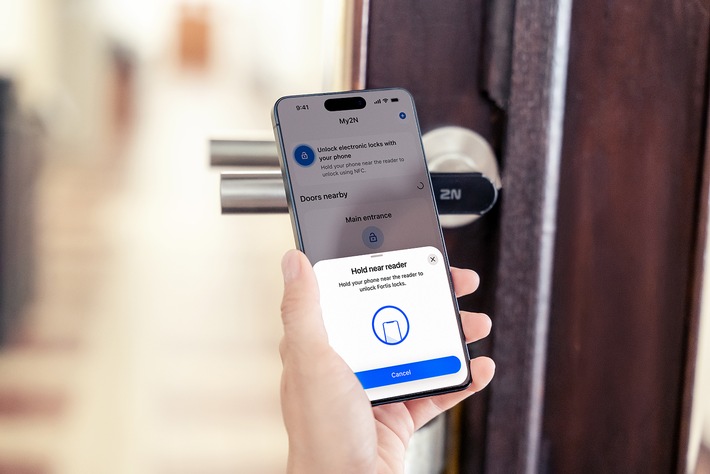 My2N-App unterstützt jetzt auch elektronische 2N Fortis-Schlösser